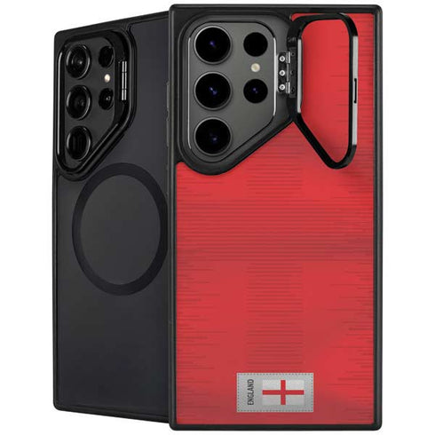 England Soccer Flag Galaxy Cases